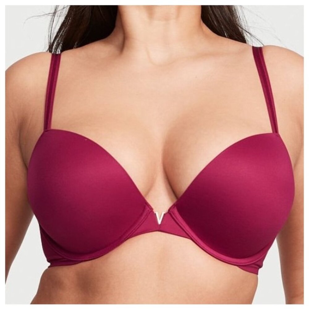 Victoria's Secret Love Cloud Smooth Push-Up Underwired Plunge Bra